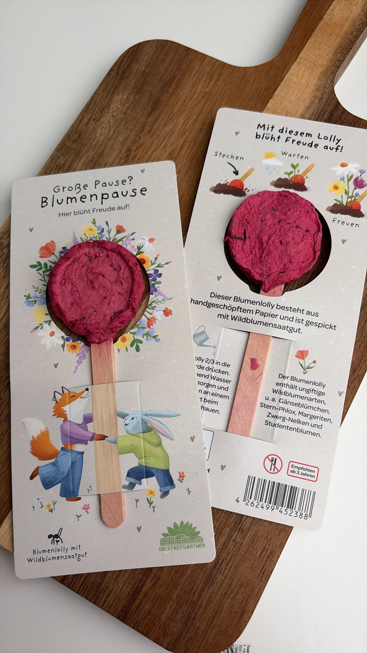 „Große Pause“ Blumenlolli